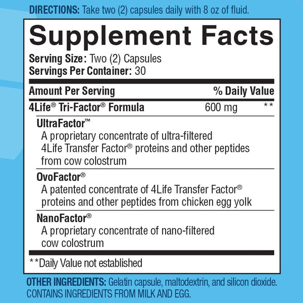 4life Transfer Factor Tri-Factor